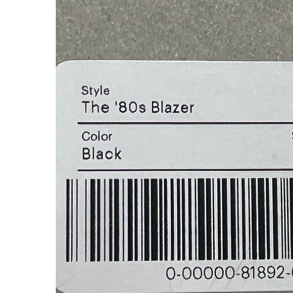 Everlane The 80s Blazer in Black  New Womens Oversized Jacket - Picture 9 of 16